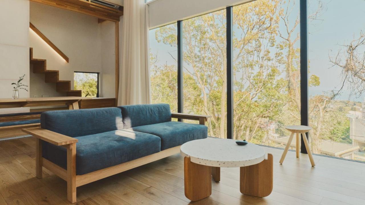 Playliving Izu - A Ocean View Villa With Onsen 伊東市 エクステリア 写真