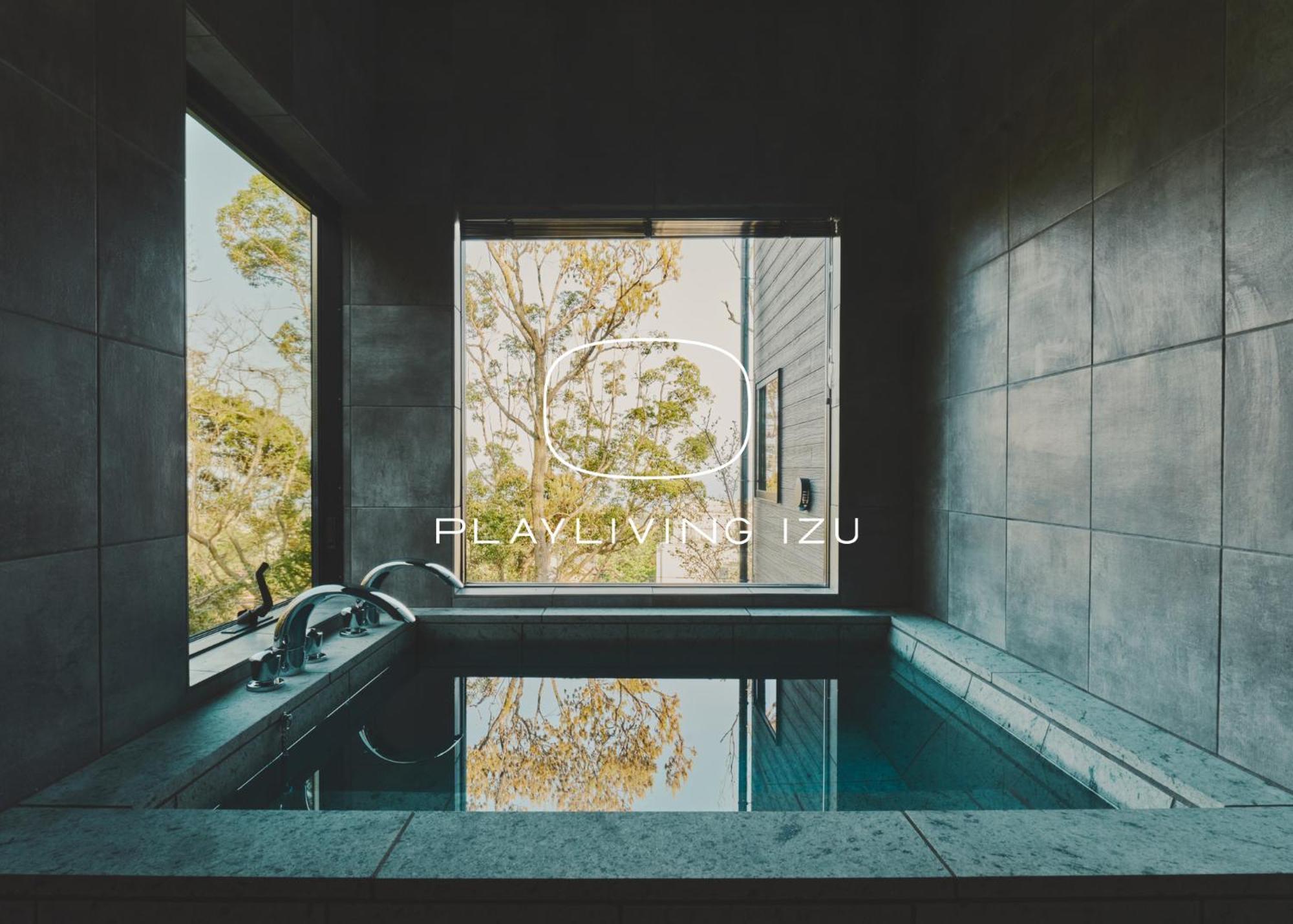 Playliving Izu - A Ocean View Villa With Onsen 伊東市 エクステリア 写真